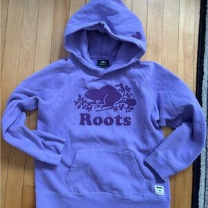 Roots Purple Kids Hoodie